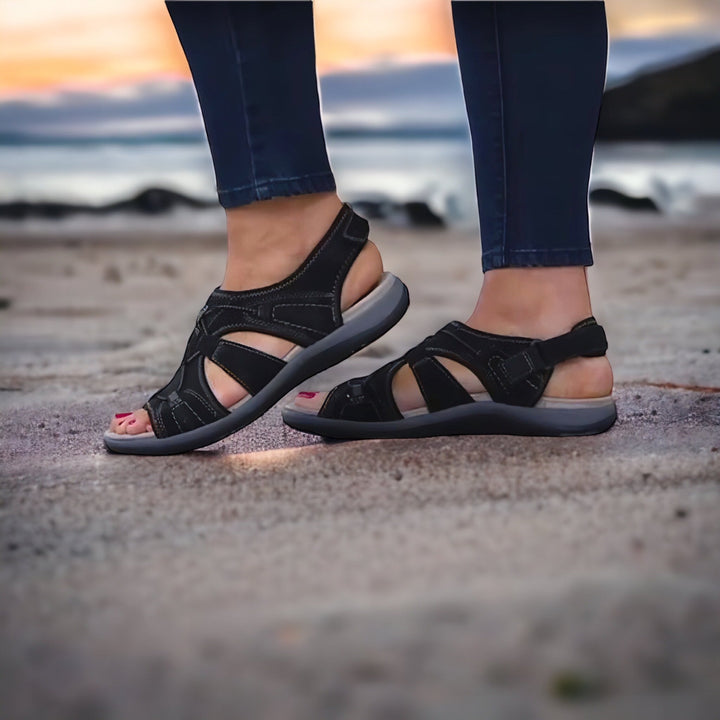 W&W Mode | Sandalen Walking Orthopädische Schuhe Sommersandalen
