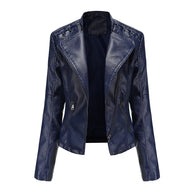 W&W - Glatte Lederjacke