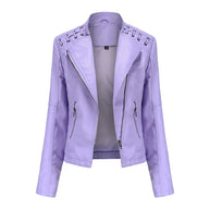 W&W - Glatte Lederjacke