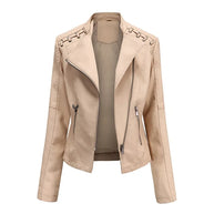 W&W - Glatte Lederjacke