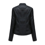 W&W - Glatte Lederjacke