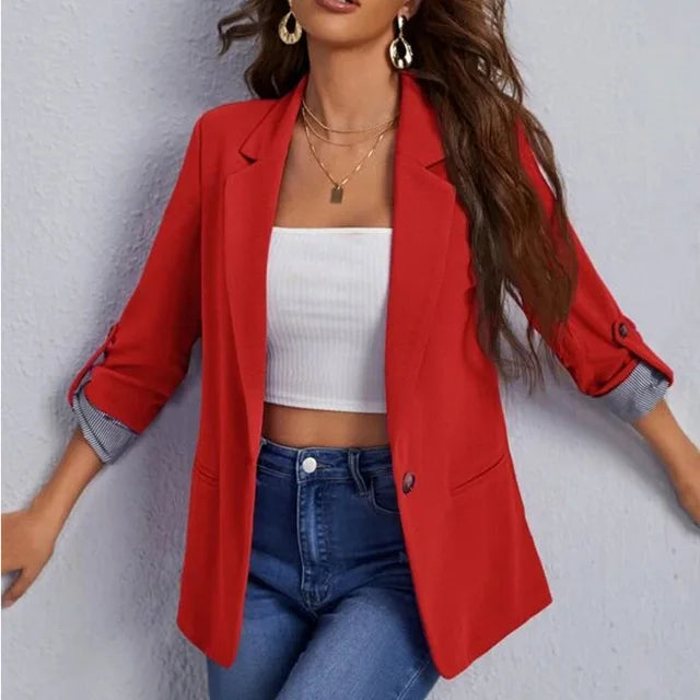 W&W Mode - Pinker Modischer Blazer