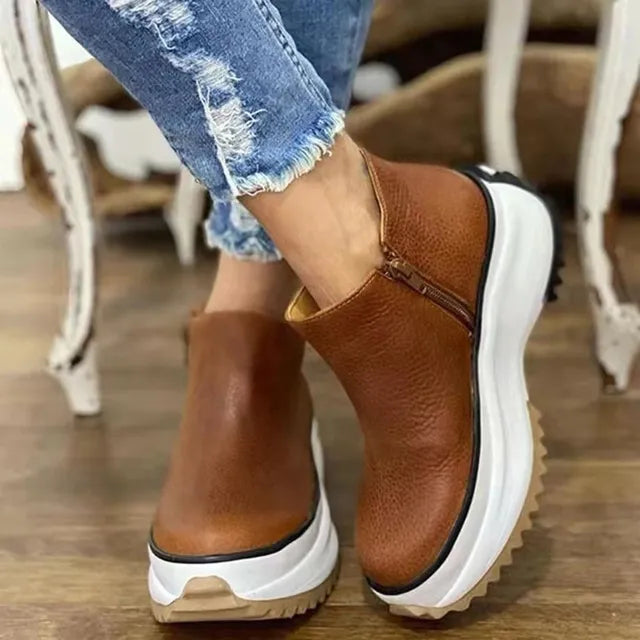 W&W Mode | Slipper Vulkanisierte Orthopädische Schuhe