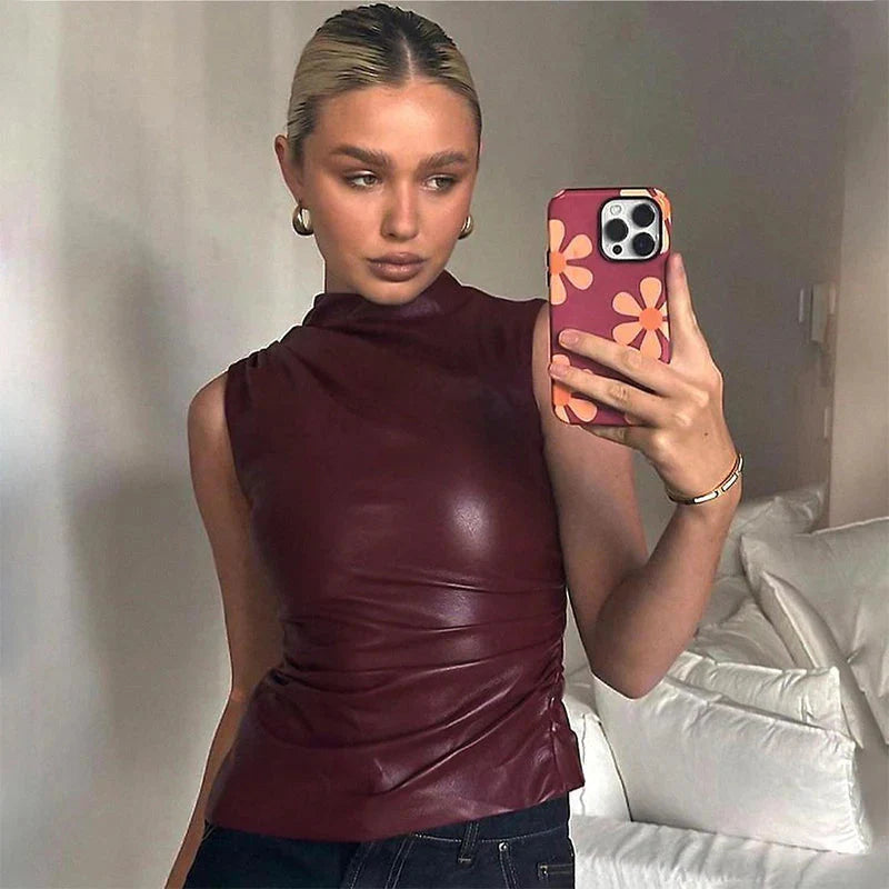 WW - Ärmellose Bluse
