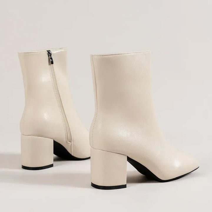 W&W Mode | Salomé Stylische Stiefeletten Mit Blockabsatz