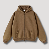 WW - Oversize Kapuzenjacke im Vintage-Look