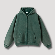 WW - Oversize Kapuzenjacke im Vintage-Look