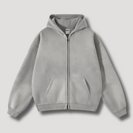WW - Oversize Kapuzenjacke im Vintage-Look