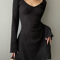 Das gestrickte Sommerkleid