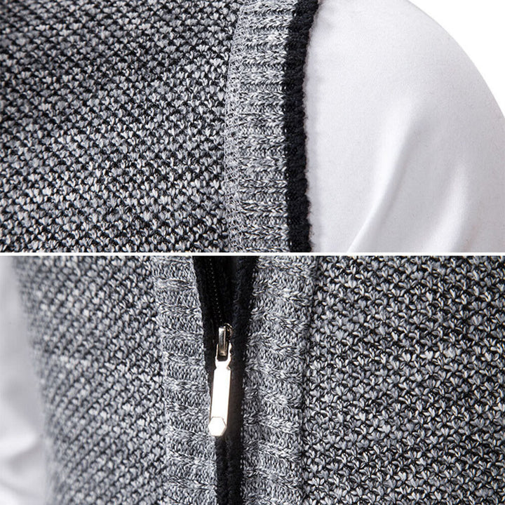 W&W Mode | Taschen Kragen Reißverschlussweste Herrenbekleidung
