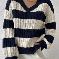 WW | Gestreifter Pullover