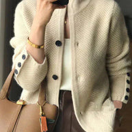 WW | Elegante Kuschelige Strickjacke