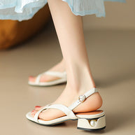 WW | Stilvolle, Elegante Flache Sandalen