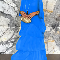 WW | Maxi Kleid Mit Weitem Rundhalsausschnitt