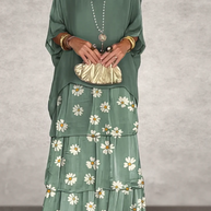 WW | Maxi Kleid Mit Weitem Rundhalsausschnitt