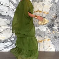 WW | Maxi Kleid Mit Weitem Rundhalsausschnitt