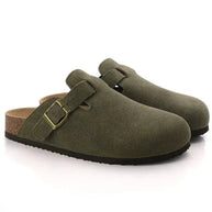 WW | Slip on Korksohle Pantoletten Herrenschlappen