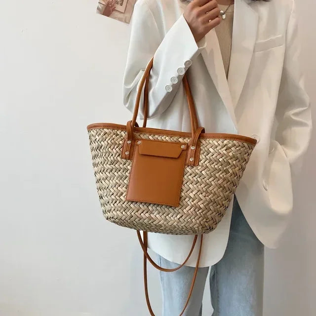 W&W Mode | Große Handgefertigte Strandtasche