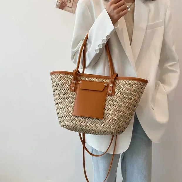 WW | Große Handgefertigte Strandtasche
