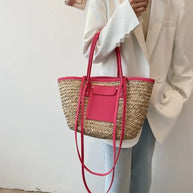WW | Große Handgefertigte Strandtasche