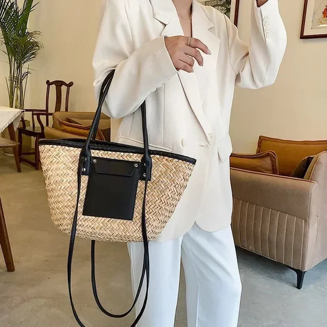 W&W Mode | Große Handgefertigte Strandtasche