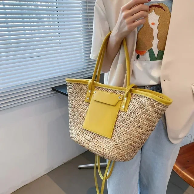 W&W Mode | Große Handgefertigte Strandtasche