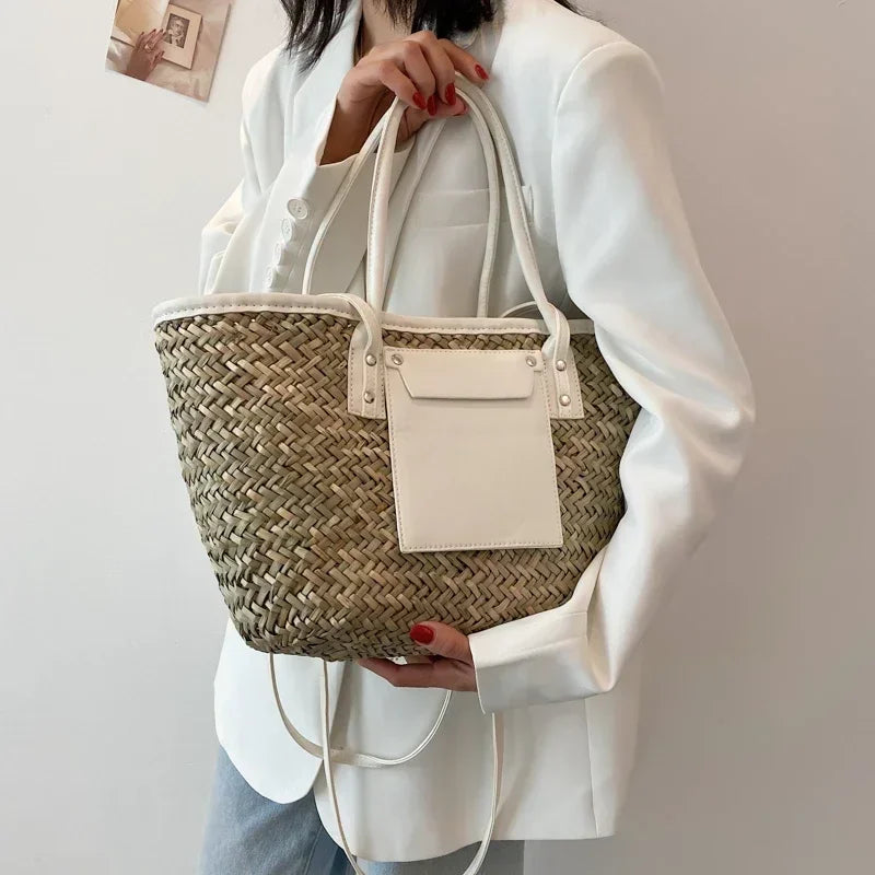 WW | Große Handgefertigte Strandtasche
