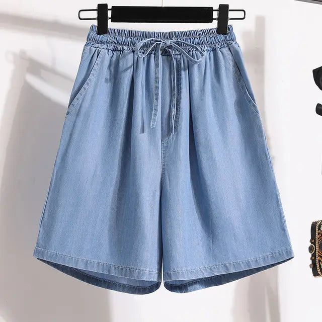 FlexFrei SommerCut Denim Shorts
