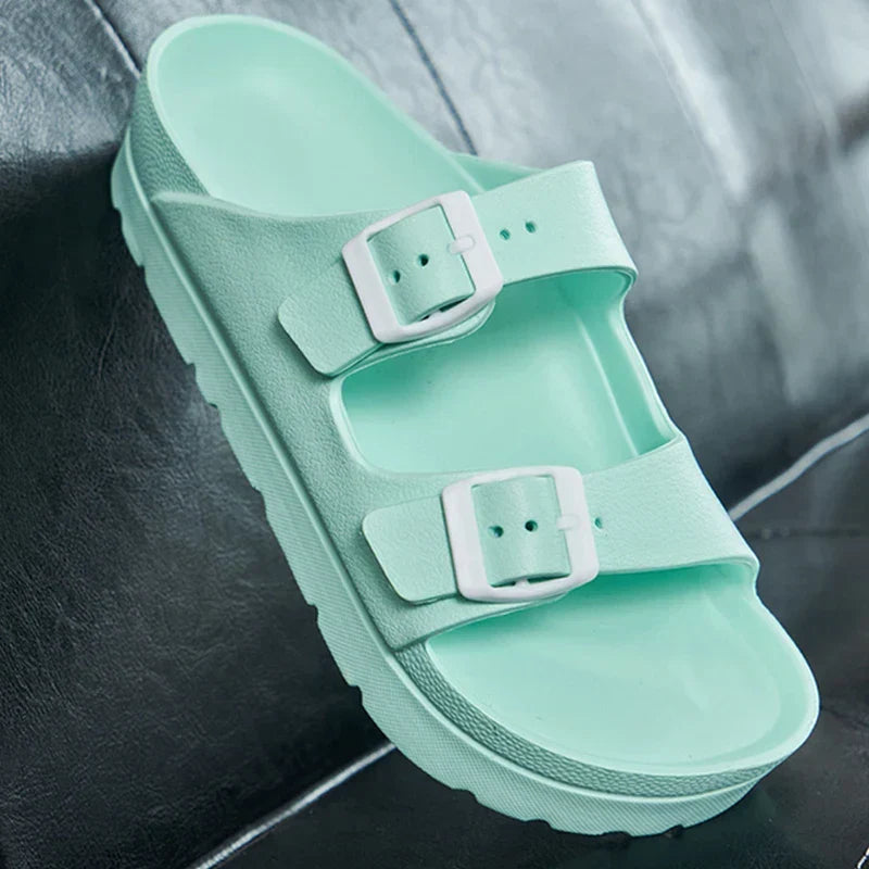 Damen-Sandalen mit Plattformsohle für Sommer und Freizeit