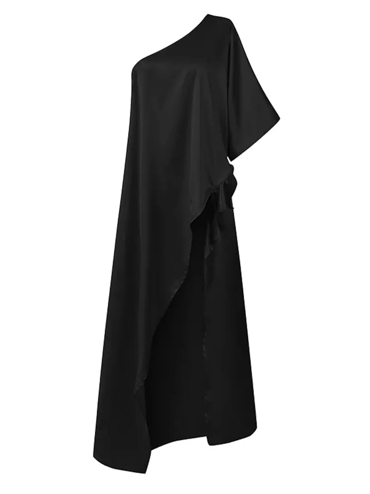 W&W Mode | Sommerbluse Damen Sexy Ein Schulter Festkleider