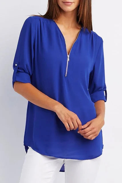 W&W Mode | Moderner Top Zip Pullover aus nachhaltiger Baumwolle