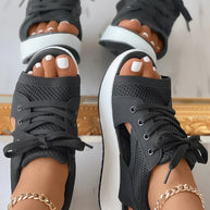 WW | Orthopädische Open-Toe Mesh-Sneaker für Damen