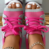 WW | Orthopädische Open-Toe Mesh-Sneaker für Damen
