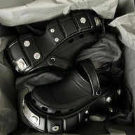 WW - Punk-Nieten-Plattformschlappen