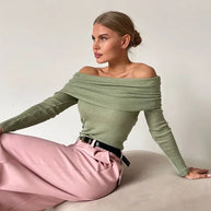 W&W - Off Shoulder Pullover