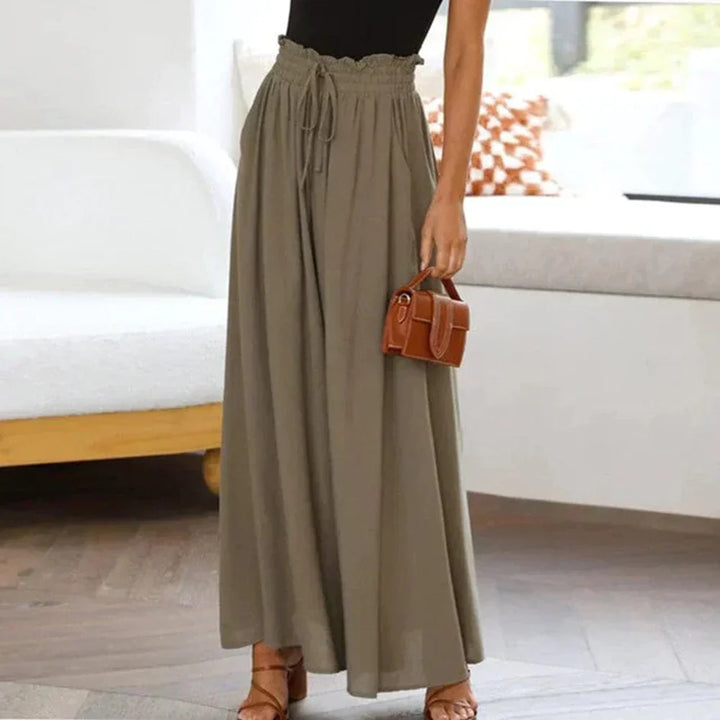 W&W Mode | Weite Damen Sommerhose mit Elastischem Bund