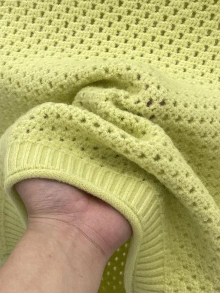 WW | Ärmelloser Strickpullover für Damen