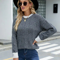 Fashion Stripe Pullover