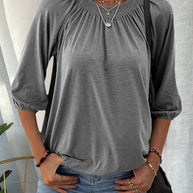 Caro™ - Schicke Bluse mit Bischofsärmeln