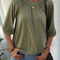 Caro™ - Schicke Bluse mit Bischofsärmeln