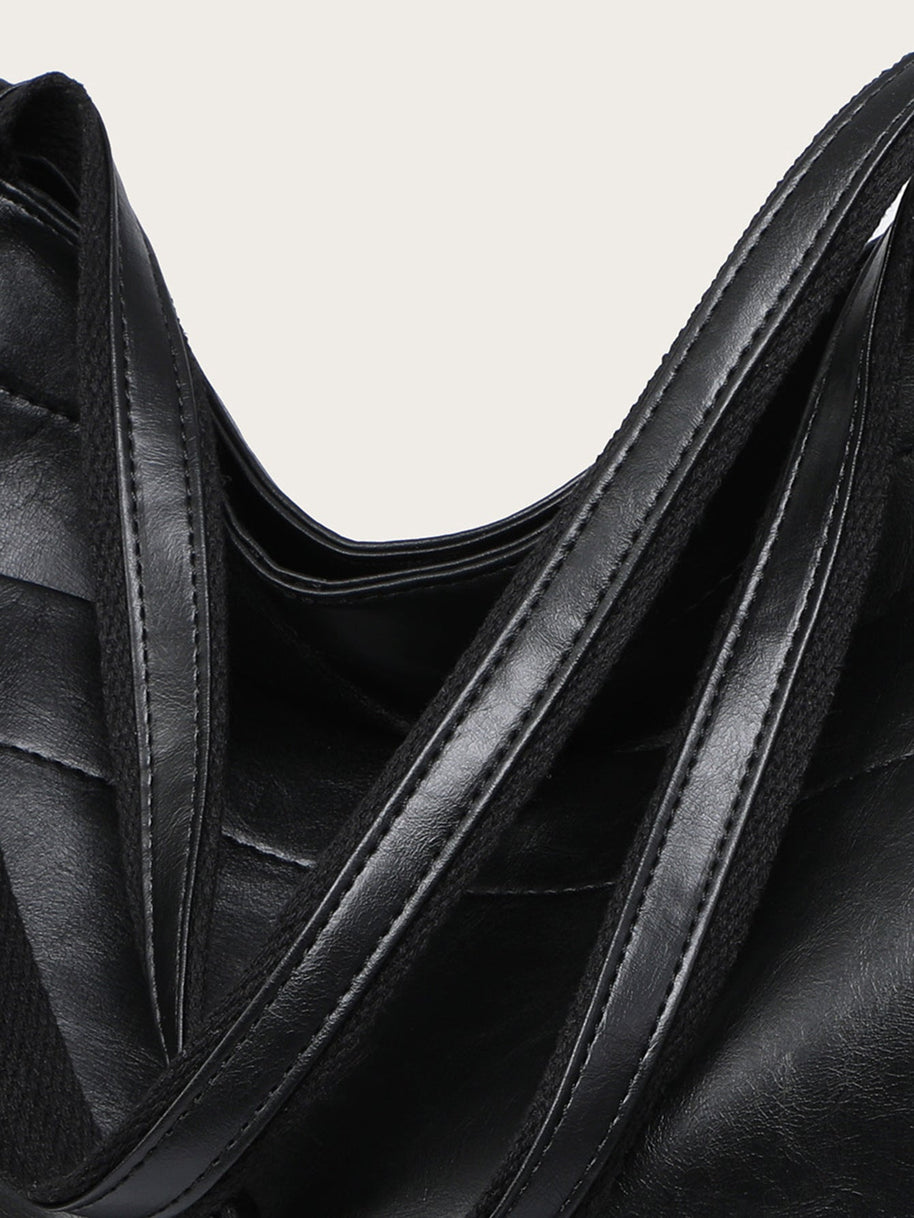 WW - Damen Schultertasche aus veganem Leder