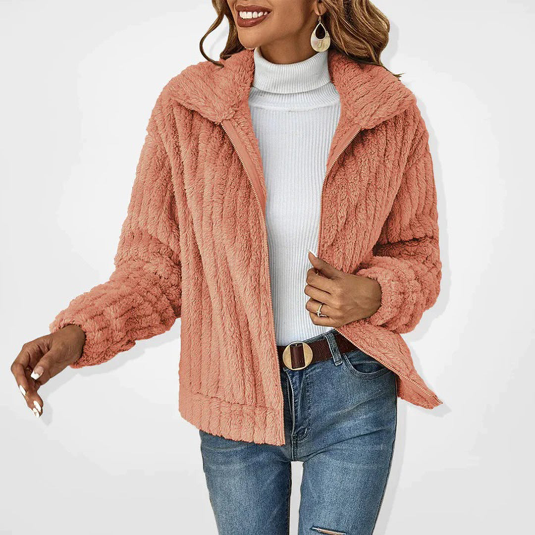 W&W Mode | Lange Fleecejacke