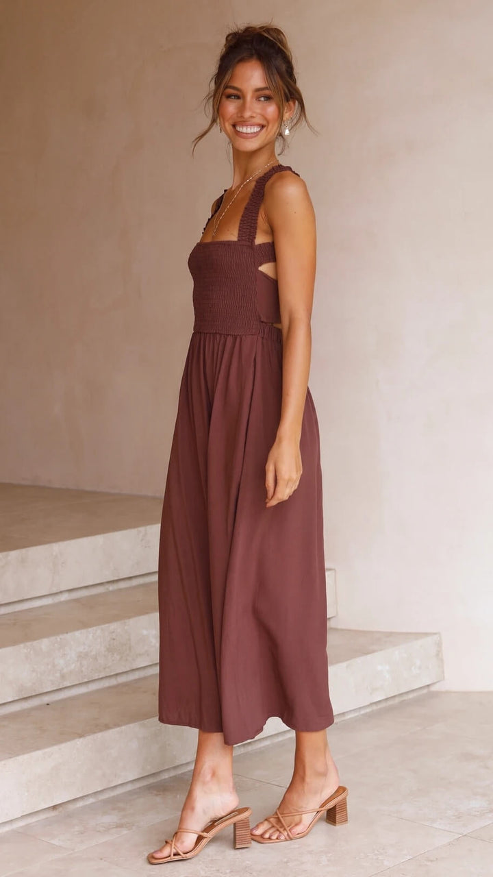 W&W Mode | Marie Elegantes Maxikleid Für Stilvolle Auftritte