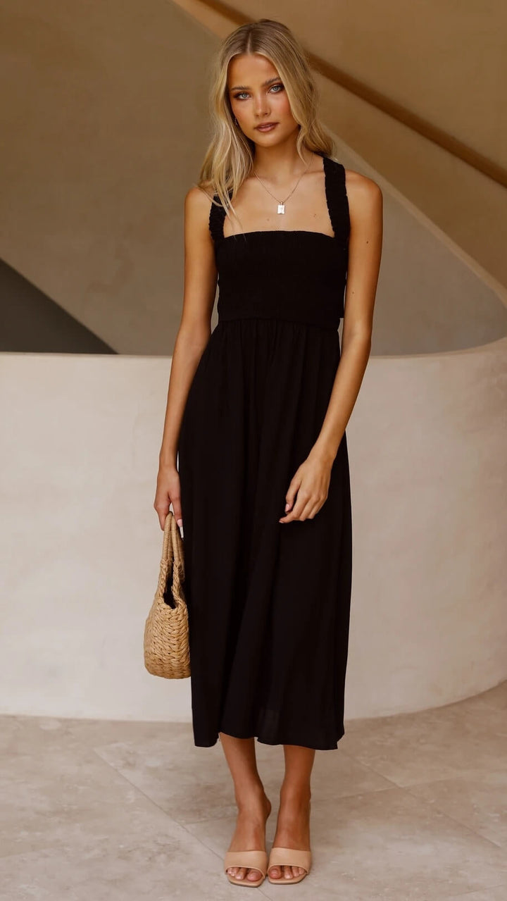 W&W Mode | Marie Elegantes Maxikleid Für Stilvolle Auftritte
