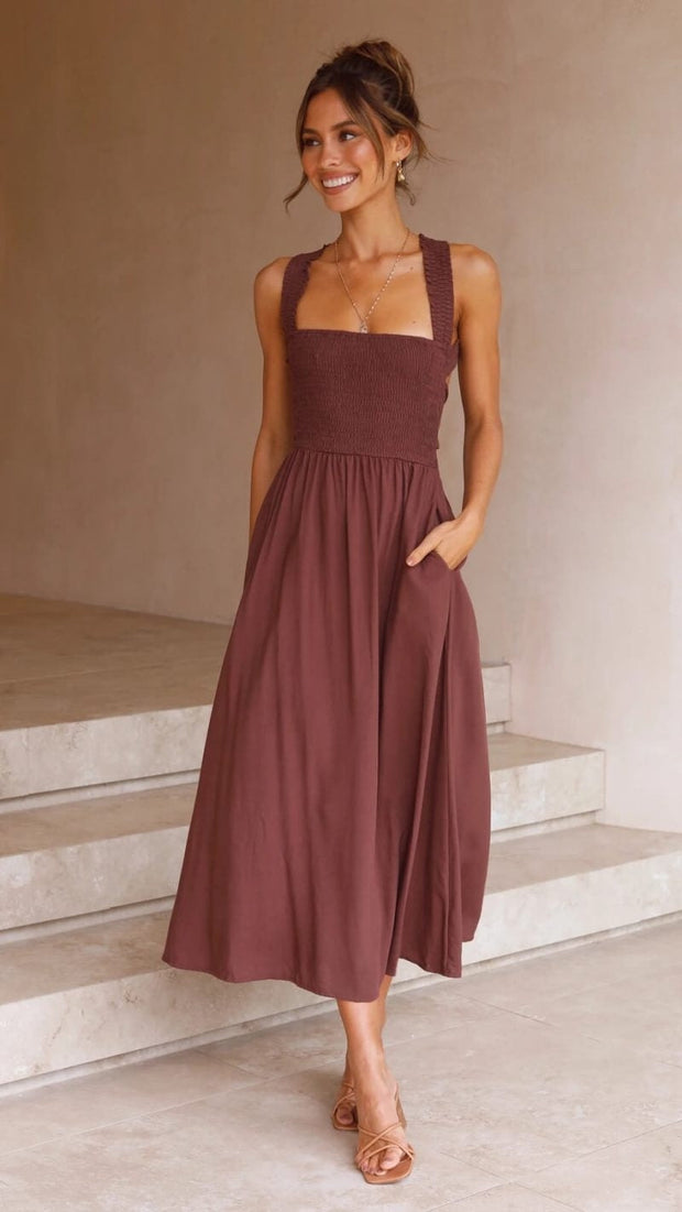 Leda™️ | Elegantes Maxikleid