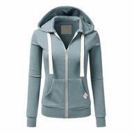 WW | Woll Hoodie Mit Reißverschluss Und Kapuze