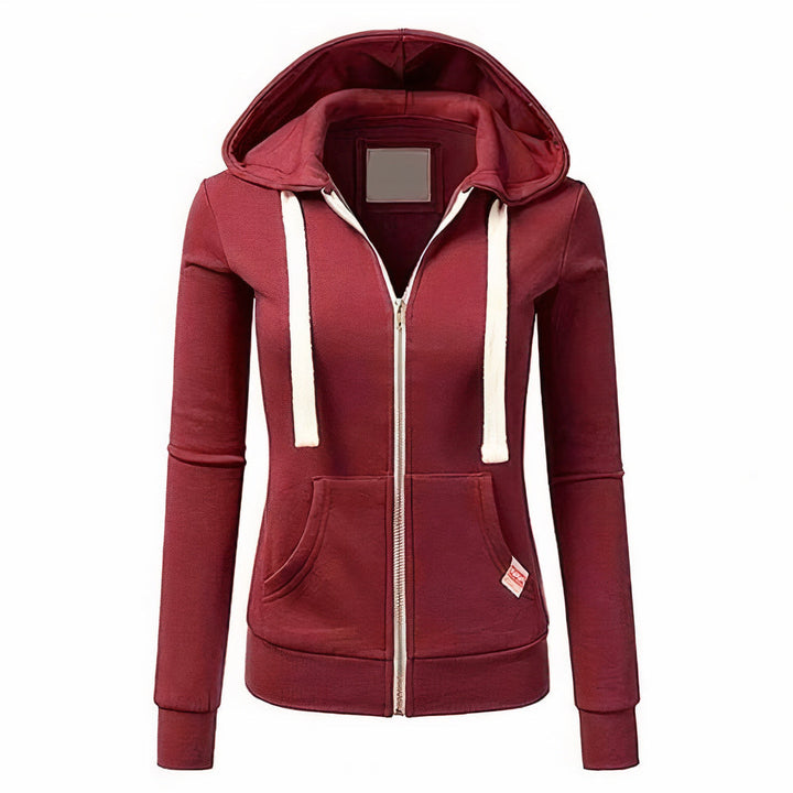 W&W Mode | Woll Hoodie Mit Reißverschluss Und Kapuze