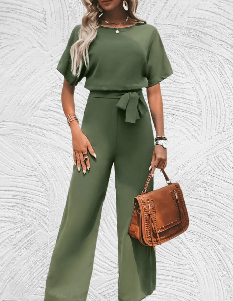WW | Schön Geschnittenes Jumpsuit mit Breiten Ärmeln