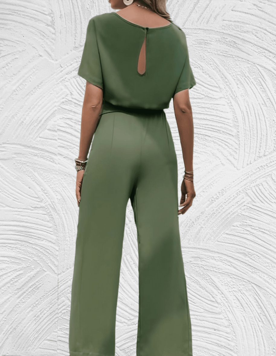 WW | Schön Geschnittenes Jumpsuit mit Breiten Ärmeln