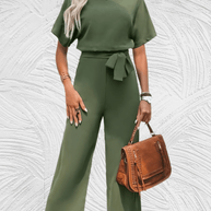 WW | Schön Geschnittenes Jumpsuit mit Breiten Ärmeln